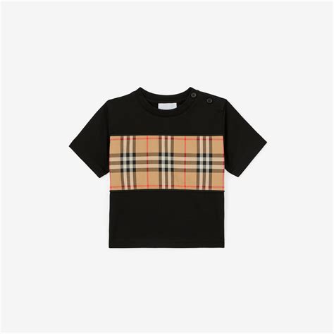 Vintage Check Panel Cotton T